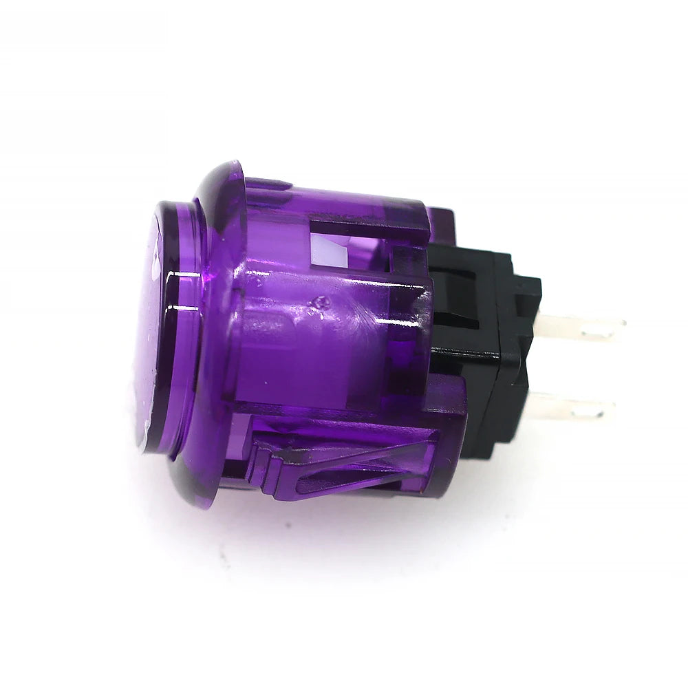 Clear Push Button 24mm 30mm Durable Multicade Video Game Console Copy Sanwa Obsc Hitbox Controller Tablero Arcade Pc Neo Geo