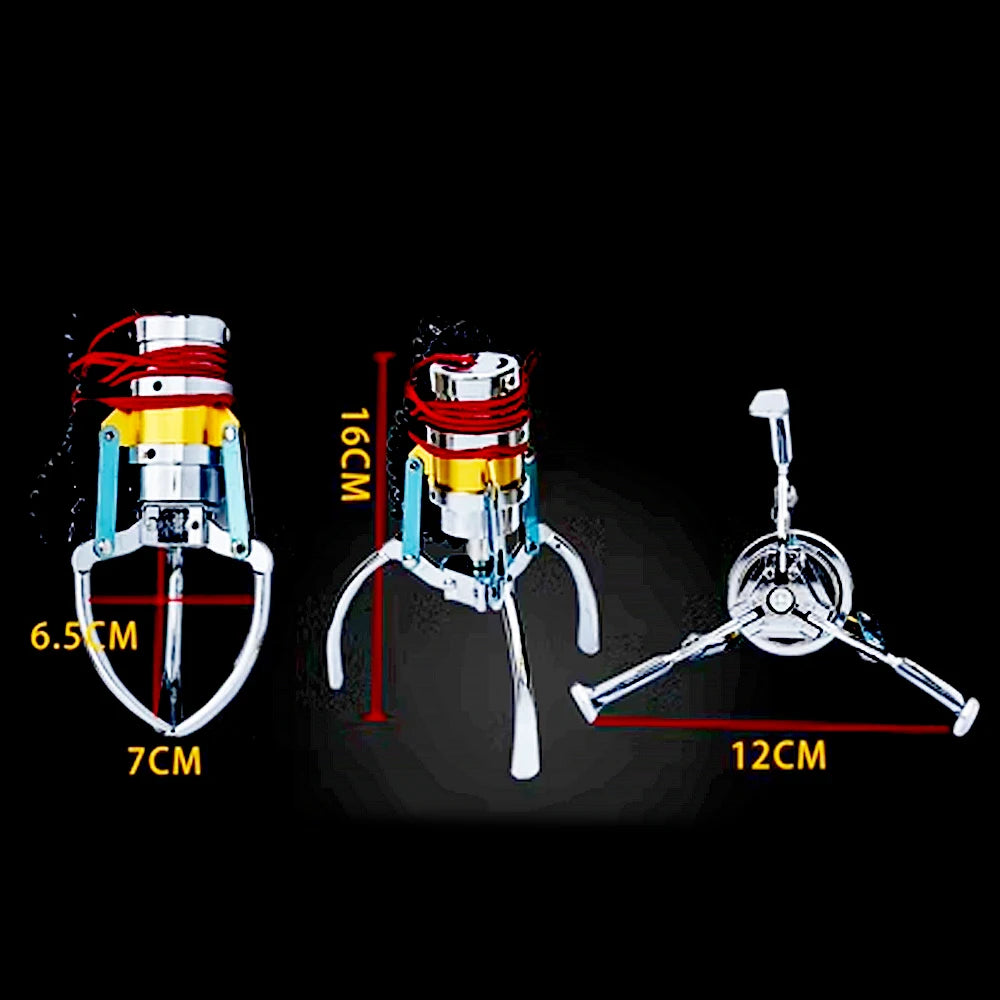 arcade crane claw different sizes and types