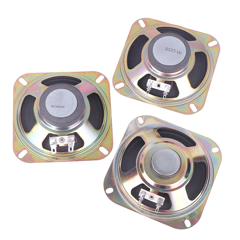 Arcade Speaker 4 Inch 8 Ohm 5W Speaker With 4 Inch Grille For Arcade Game Machine Claw Machine Speaker Amplifier Kit