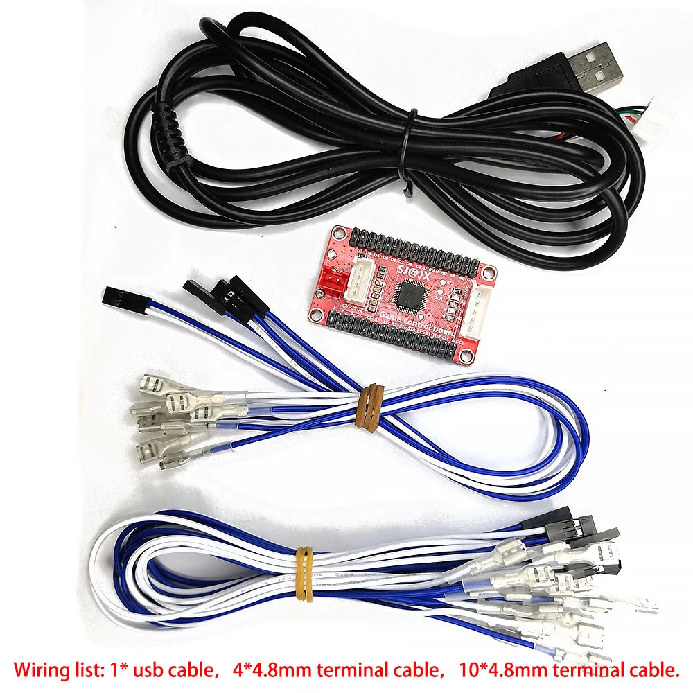 Arcade USB Board Encoder Zero Delay Joystick Controller Cable For PC PS3 SWITCH Raspberry Pi Sanwa Hitbox Game Machine DIY