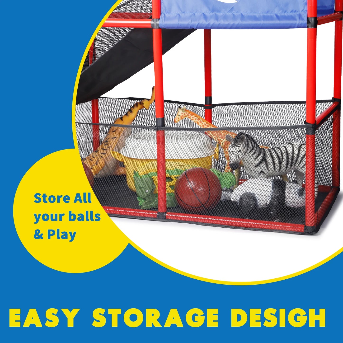 Arcade Basketball Game Set with Balls and Hoop,For Boys&Girls,Indoor Outdoor Toy,Ideal for Competition,Halloween/Christmas