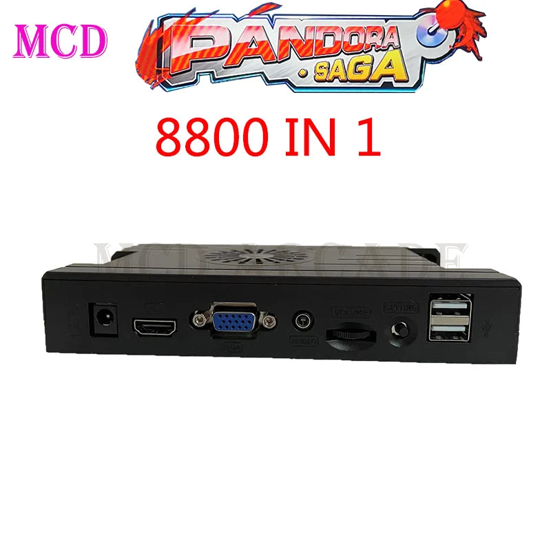 2023 Newest Pandora Game Box SEGA 8800 In 1 Game PCB Board 40P Home To Jamma Arcade Cartridge HDMI VGA Motherboard