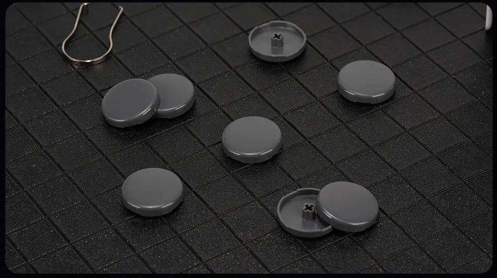 Haute42 23.5mm Hitbox Button Caps For Leverless Arcade Controller 8Pcs Cross Keycaps For Hitbox Controller LP Switches Cap