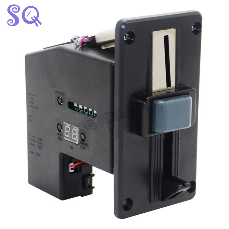 626 Multi Coin Acceptors Programmable Plastic Arcade Validator Electronic Selector Mechanism For Vending Washing Machine