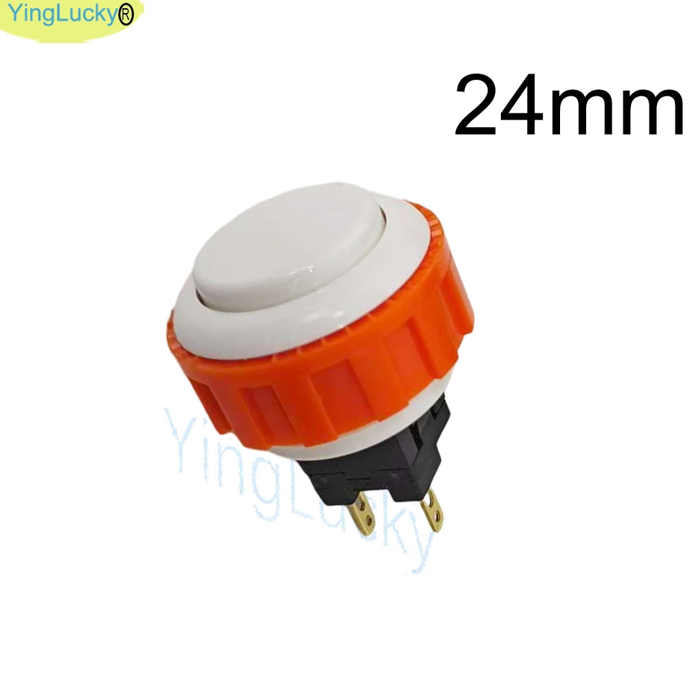 SANWA OBSN 30mm 24mm Original Japan SCREW Type Round Push Button Arcade Zero Delay For PC Joystick PS3 XBOX Arcade Game Machine