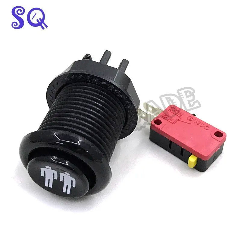 Happ Arcade Multicade Push Buttons Durable Jamma Game Switch Durable 8 Clolors Orange Purple Bartop Machine
