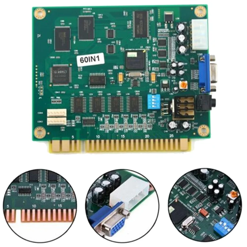 60 in 1 arcade pcb working #2