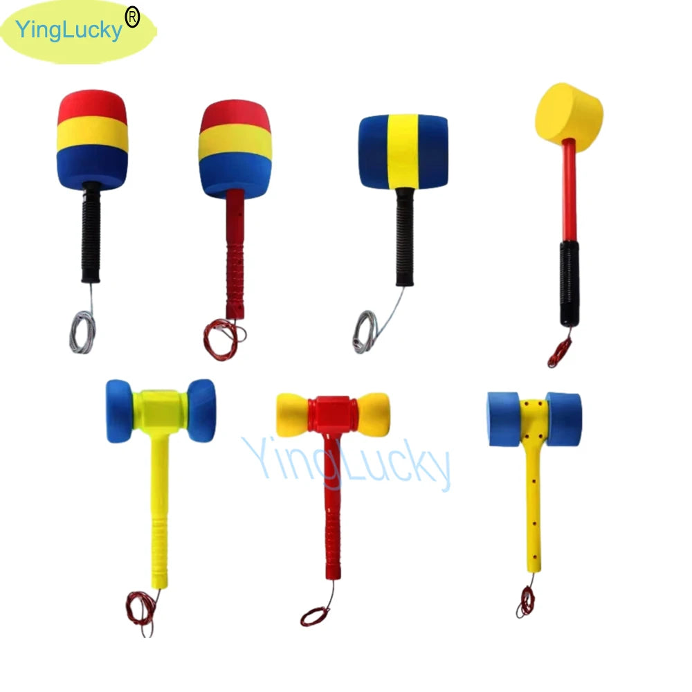 Arcade Game Hammer Kids sponge hammer Arcade game machine knocking frog hamster coins cockroach knocking accessories