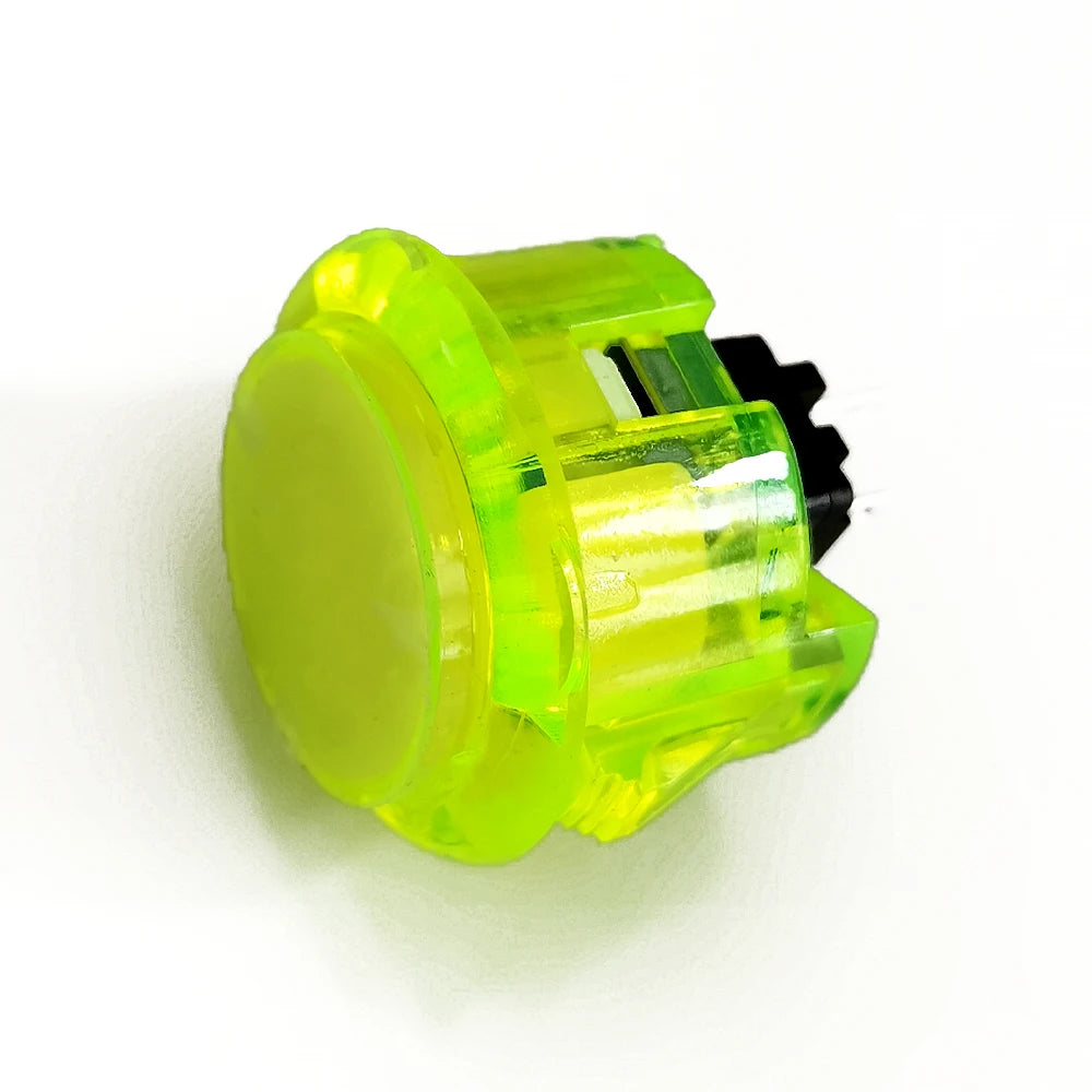 Clear Push Button 24mm 30mm Durable Multicade Video Game Console Copy Sanwa Obsc Hitbox Controller Tablero Arcade Pc Neo Geo
