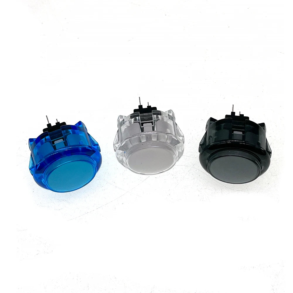 Clear Push Button 24mm 30mm Durable Multicade Video Game Console Copy Sanwa Obsc Hitbox Controller Tablero Arcade Pc Neo Geo