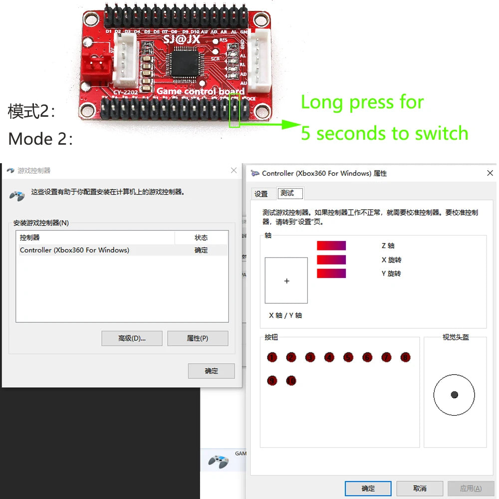 Arcade USB Board Encoder Zero Delay Joystick Controller Cable For PC PS3 SWITCH Raspberry Pi Sanwa Hitbox Game Machine DIY
