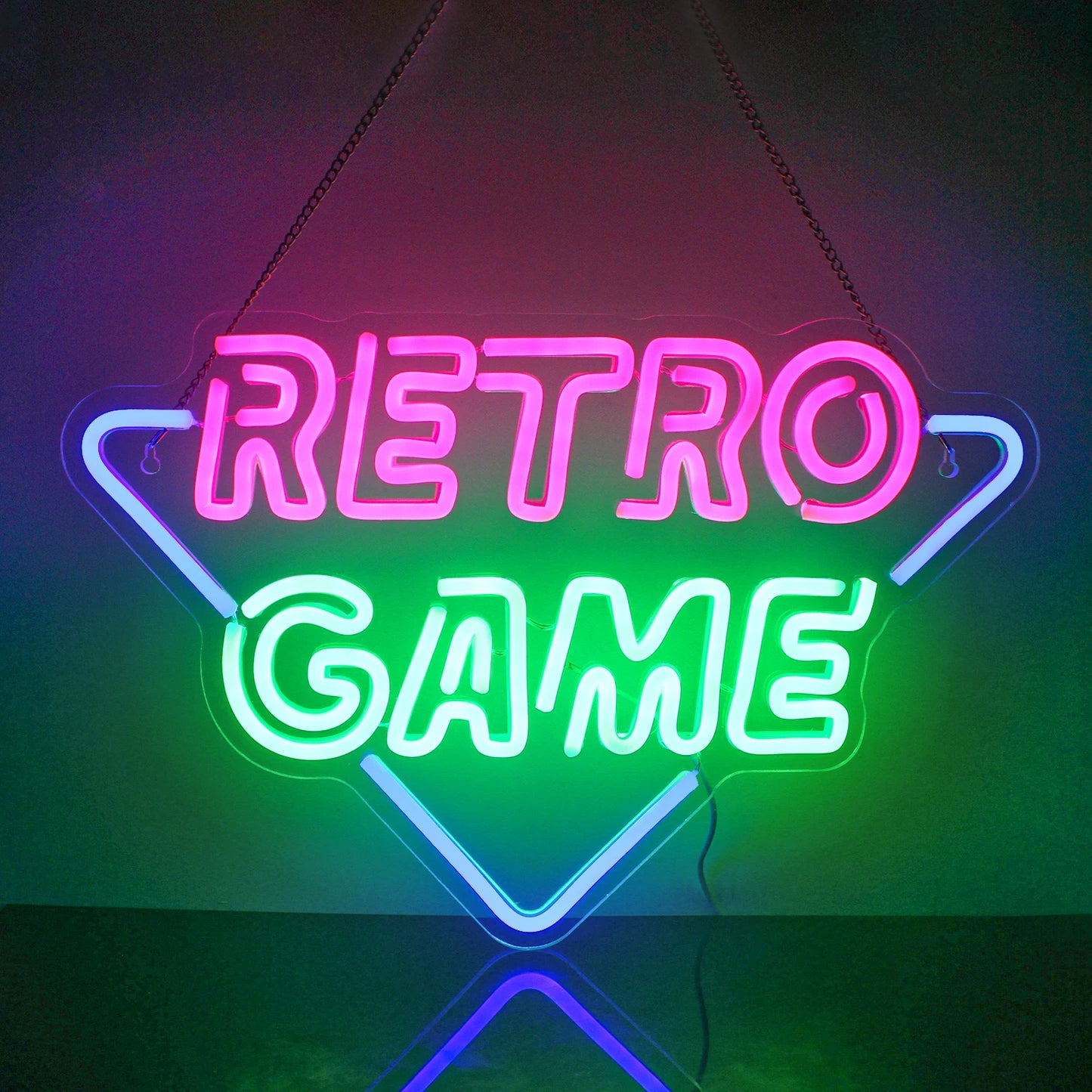 Arcade Zone Neon Led Sign Retro Game Room Decoration Home Bedroom Bar Party Gaming Club Art Wall Light Up Signs Gift For Gamer