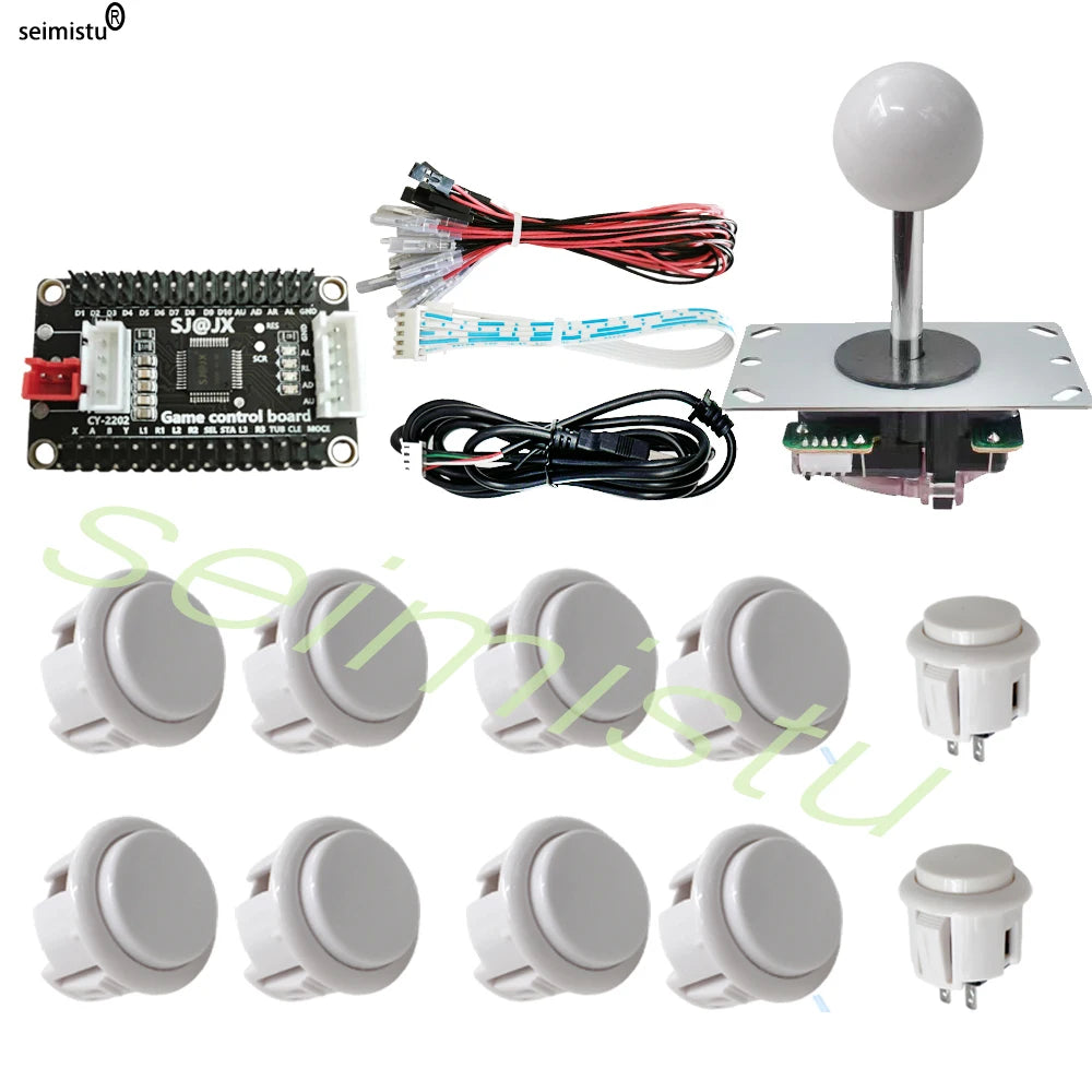 Arcade Joystick Copy Sanwa Neo Geo Arcade Game Diy Kit Raspberry Pi XBOX360 Android PS3 In 1 Usb Controller Zero Delay Board