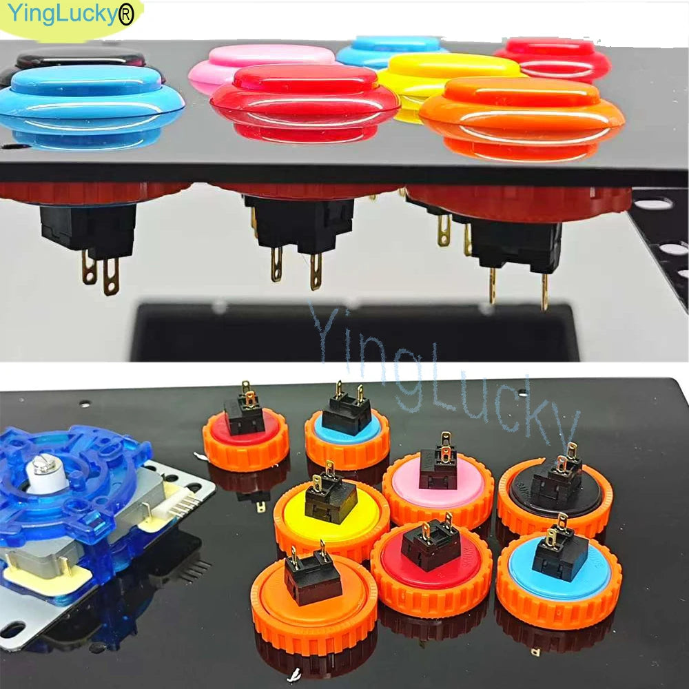 SANWA OBSN 30mm 24mm Original Japan SCREW Type Round Push Button Arcade Zero Delay For PC Joystick PS3 XBOX Arcade Game Machine