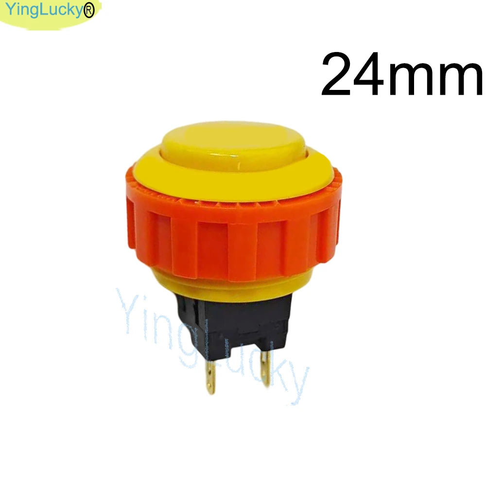 SANWA OBSN 30mm 24mm Original Japan SCREW Type Round Push Button Arcade Zero Delay For PC Joystick PS3 XBOX Arcade Game Machine