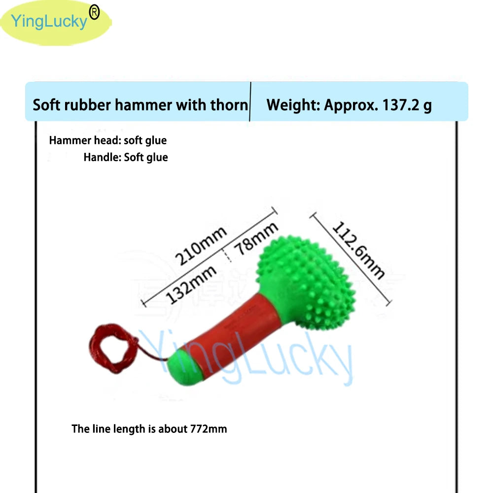 Arcade Game Hammer Kids sponge hammer Arcade game machine knocking frog hamster coins cockroach knocking accessories