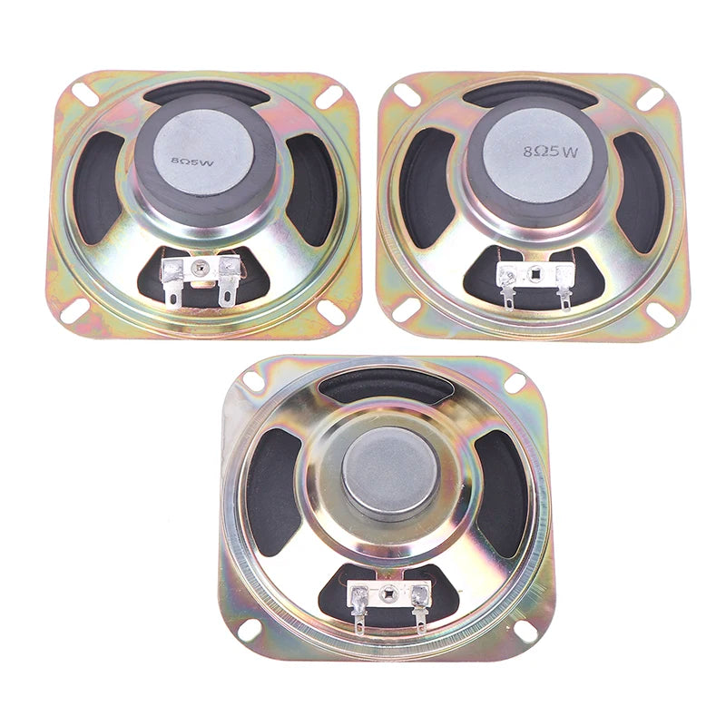 Arcade Speaker 4 Inch 8 Ohm 5W Speaker With 4 Inch Grille For Arcade Game Machine Claw Machine Speaker Amplifier Kit