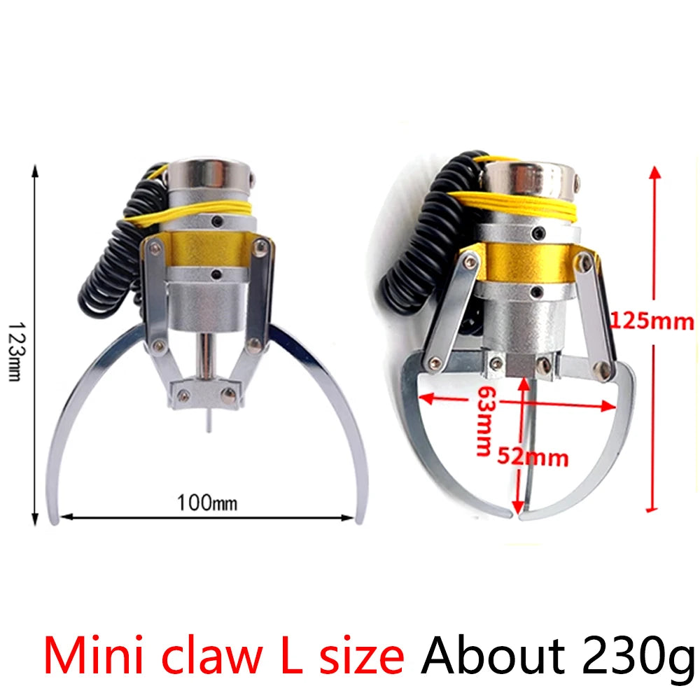 arcade crane claw different sizes and types