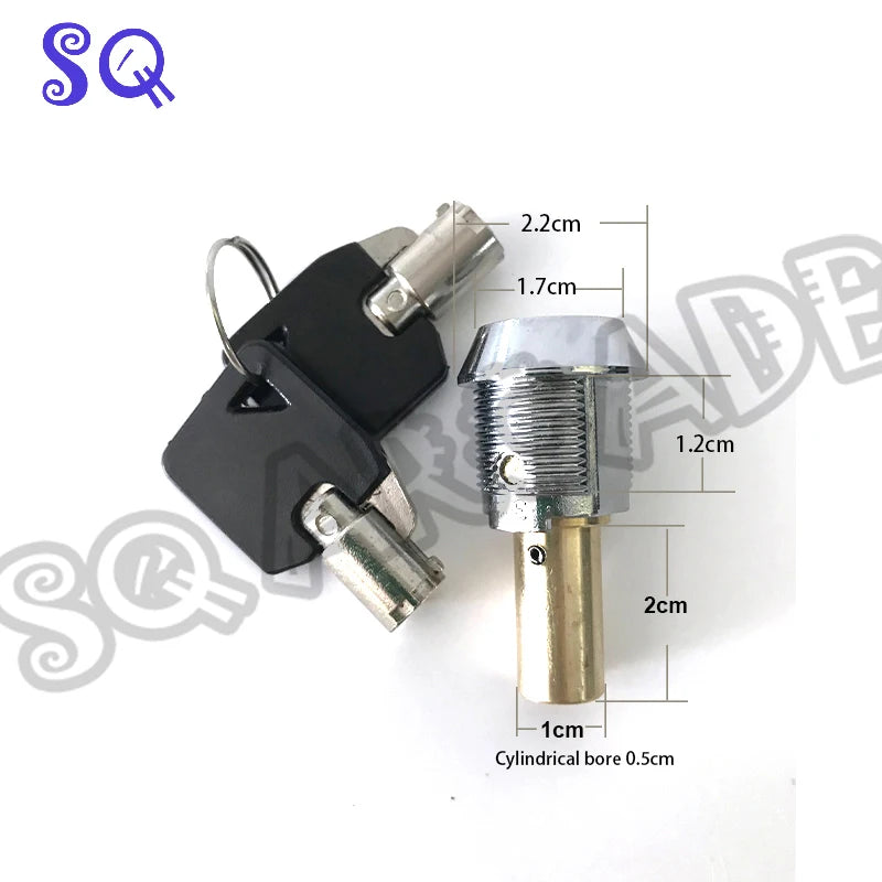 Arcade Game Gacha Machine Locks Mechanical Locks Rocket Style Locks for Game Machine Cabinet Locks