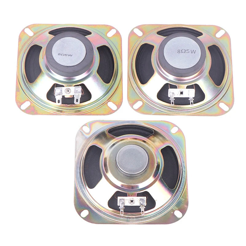 Arcade Speaker 4 Inch 8 Ohm 5W Speaker With 4 Inch Grille For Arcade Game Machine Claw Machine Speaker Amplifier Kit