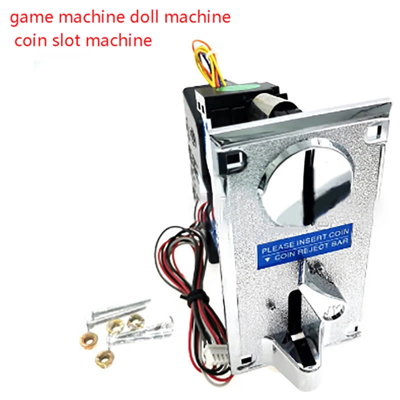 Multi-value Coin Acceptor Electronic Vending Machine Multi Coin Acceptor Selection Mechanism Arcade Game Ticket Roll Down