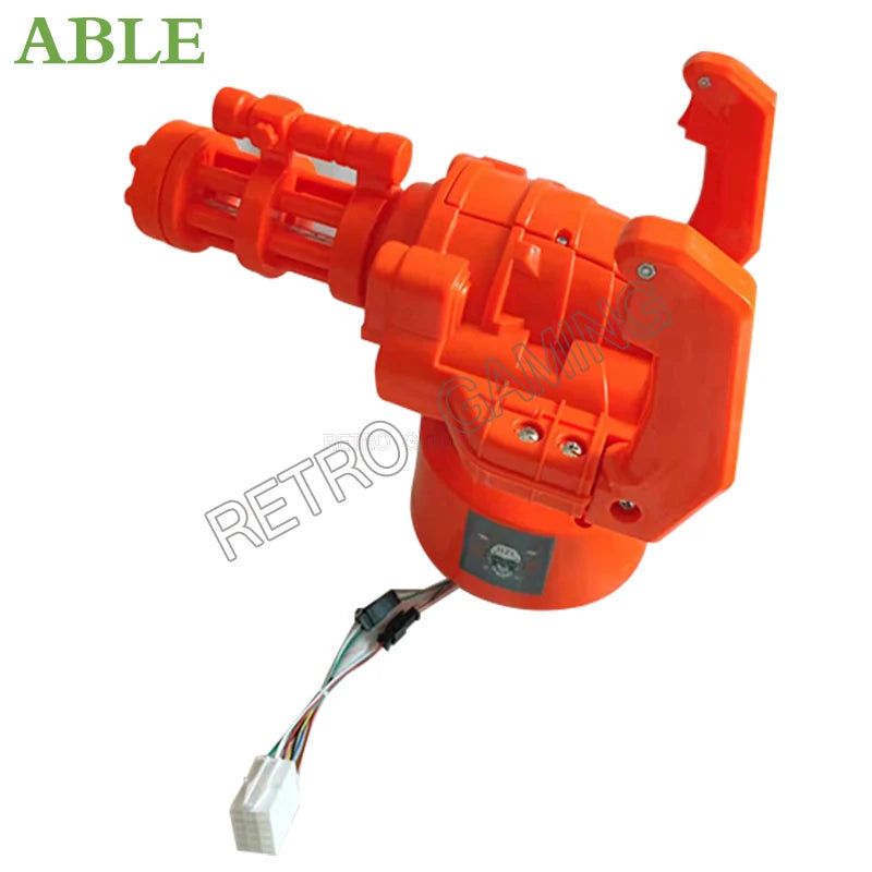 ALL Arcade Game Guns Gatling Gun for built Kids Shooting Simulator Cabinet Coin Operated Games Kit Parts