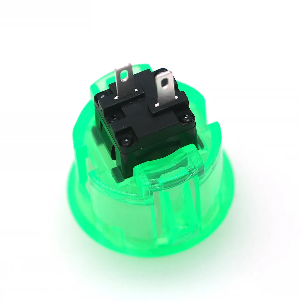 Clear Push Button 24mm 30mm Durable Multicade Video Game Console Copy Sanwa Obsc Hitbox Controller Tablero Arcade Pc Neo Geo