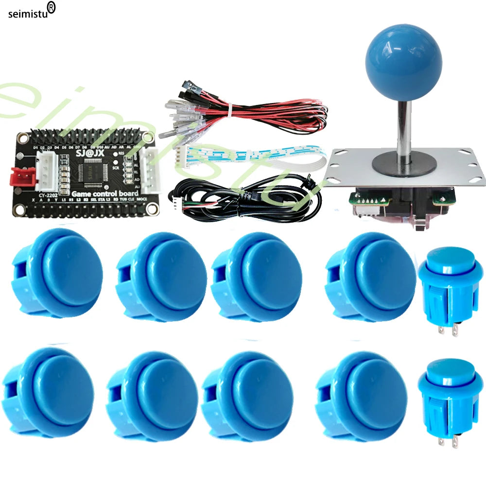 Arcade Joystick Copy Sanwa Neo Geo Arcade Game Diy Kit Raspberry Pi XBOX360 Android PS3 In 1 Usb Controller Zero Delay Board