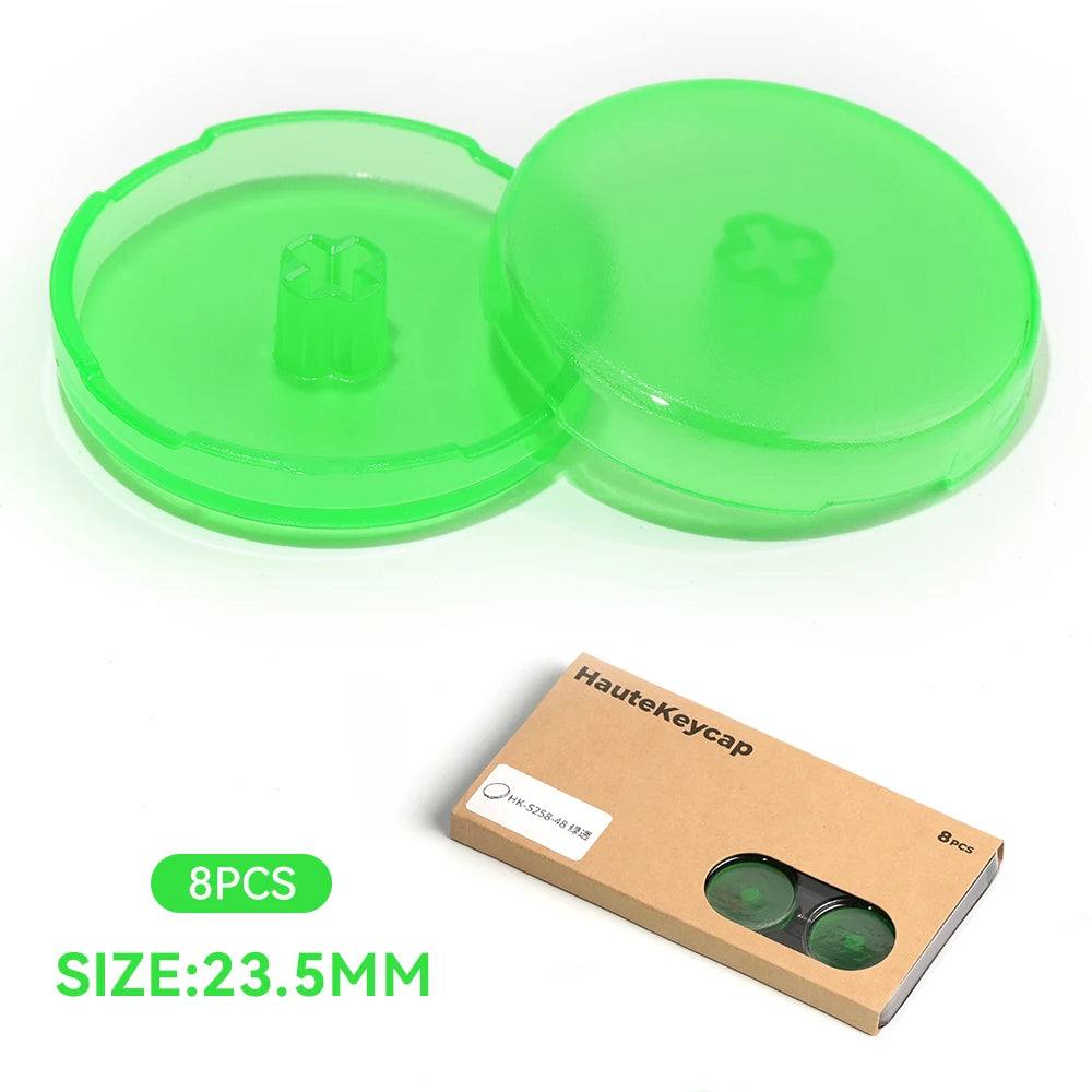 Haute42 23.5mm Hitbox Button Caps For Leverless Arcade Controller 8Pcs Cross Keycaps For Hitbox Controller LP Switches Cap