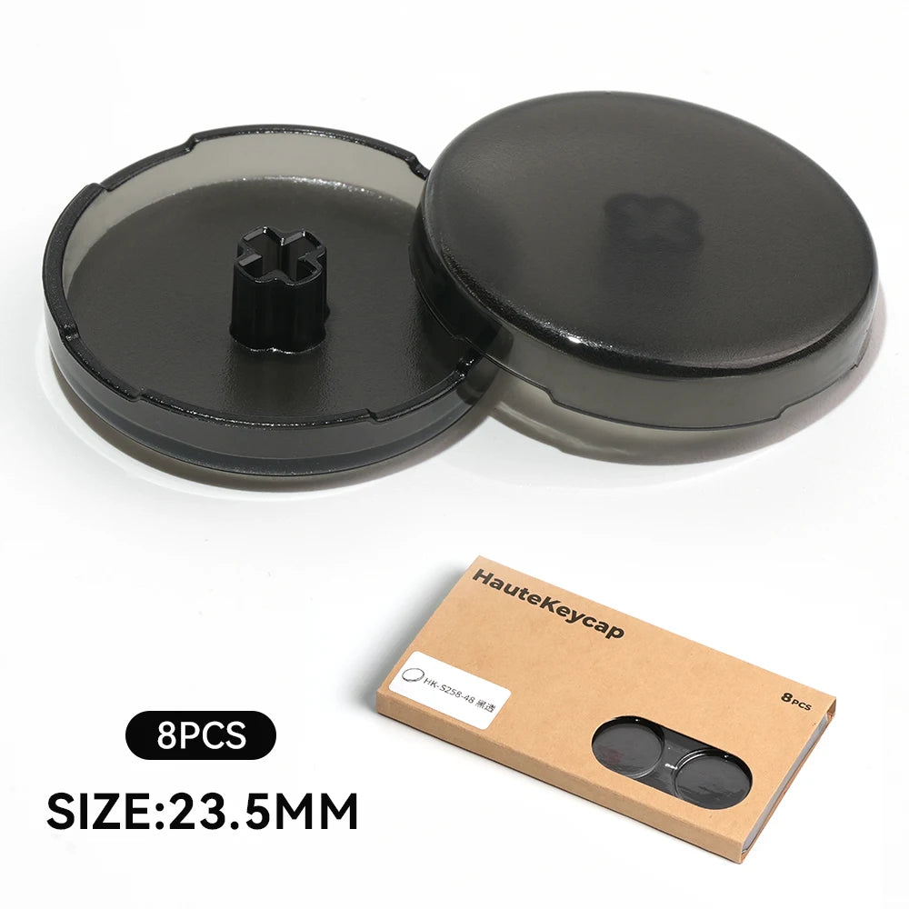 Haute42 23.5mm Hitbox Button Caps For Leverless Arcade Controller 8Pcs Cross Keycaps For Hitbox Controller LP Switches Cap