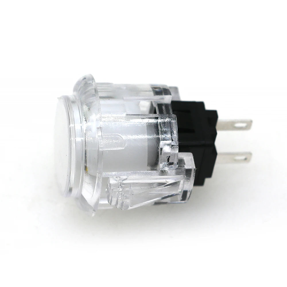 Clear Push Button 24mm 30mm Durable Multicade Video Game Console Copy Sanwa Obsc Hitbox Controller Tablero Arcade Pc Neo Geo