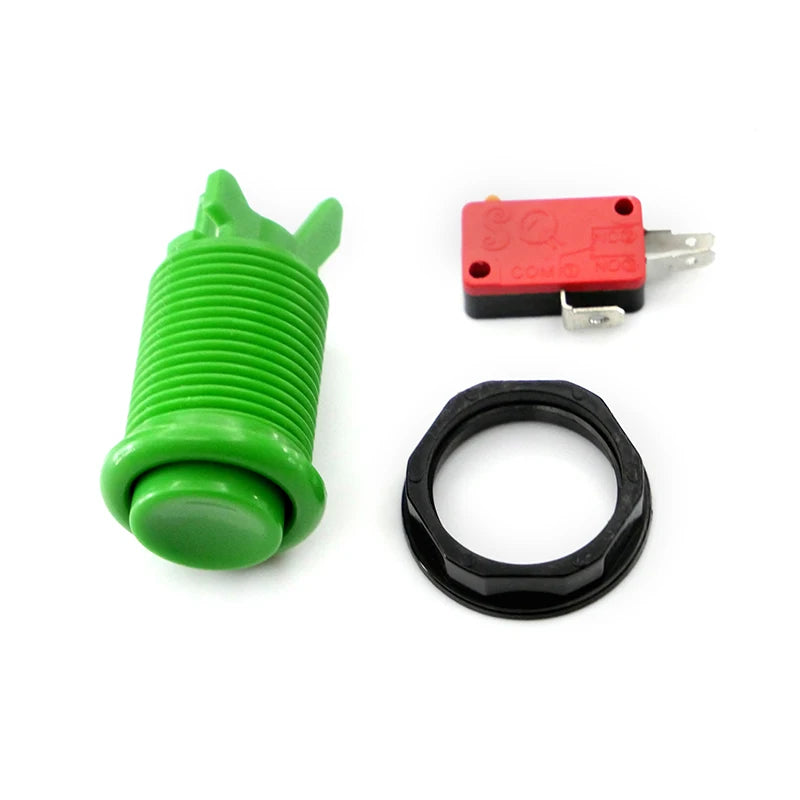 Happ Arcade Multicade Push Buttons Durable Jamma Game Switch Durable 8 Clolors Orange Purple Bartop Machine