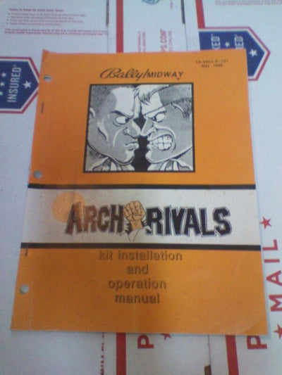 arcade manuals