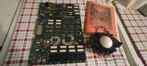 world class bowling arcade main pcb with manual and trackball working #1