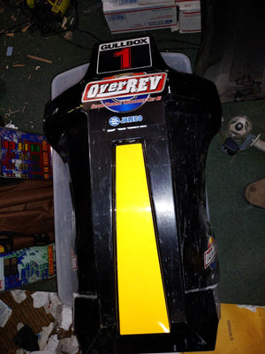 sega over rev arcade seat back part #5291