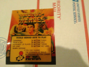 world heroes arcade neo geo mini marquee #15