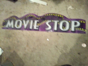 movie stop arcade redemption plexi marquee #81