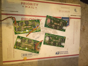 ice wheel of fortune arcade redemption timer credit pcb lot #300