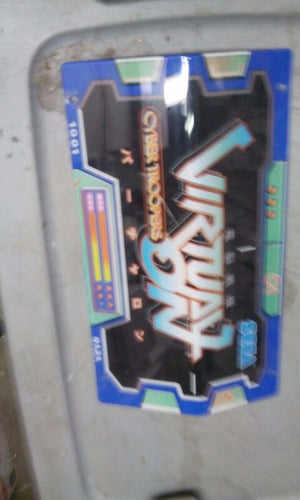 Virtua auf Cyber Troopers Arkade Marquee