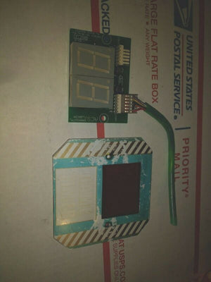 drill o matic arcade redemption timer/credit pcb working #293