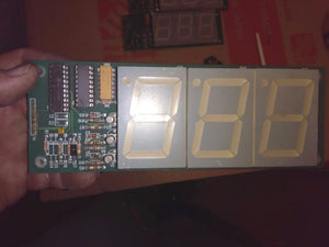 arcade pcb scoreboard part bball 20a rev. scoreboard