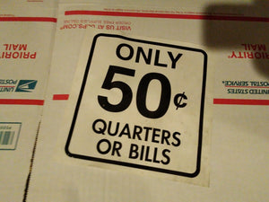 arcade redemption 50 cent vinyl label #1