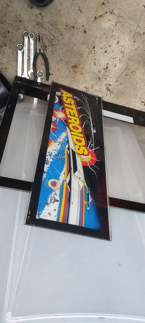 atari asteroids arcade plexi marquee #2