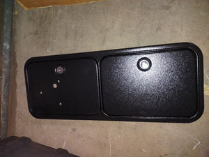 arcade redemption coin door frame with pre drilled holes for card reader #545