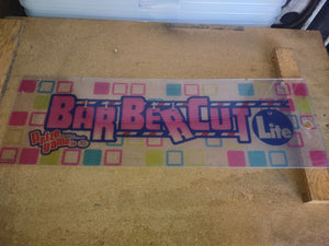 barber cut lite arcade redemption plexi marquee #3
