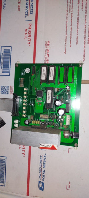 triple spin family fun company arcade redemption sound pcb #201