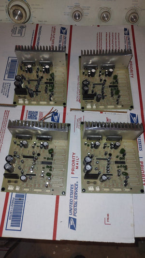 sega model 3 arcade sound amp pcb lot super gt #20005