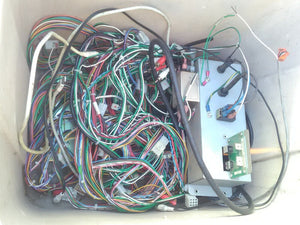 namco final furlong arcade pcb wires #101