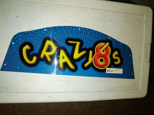 crazy eights arcade redemption marquee part #4003