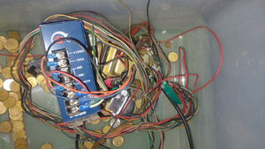 time pilot arcade pcb wire harness with power supplies #12
